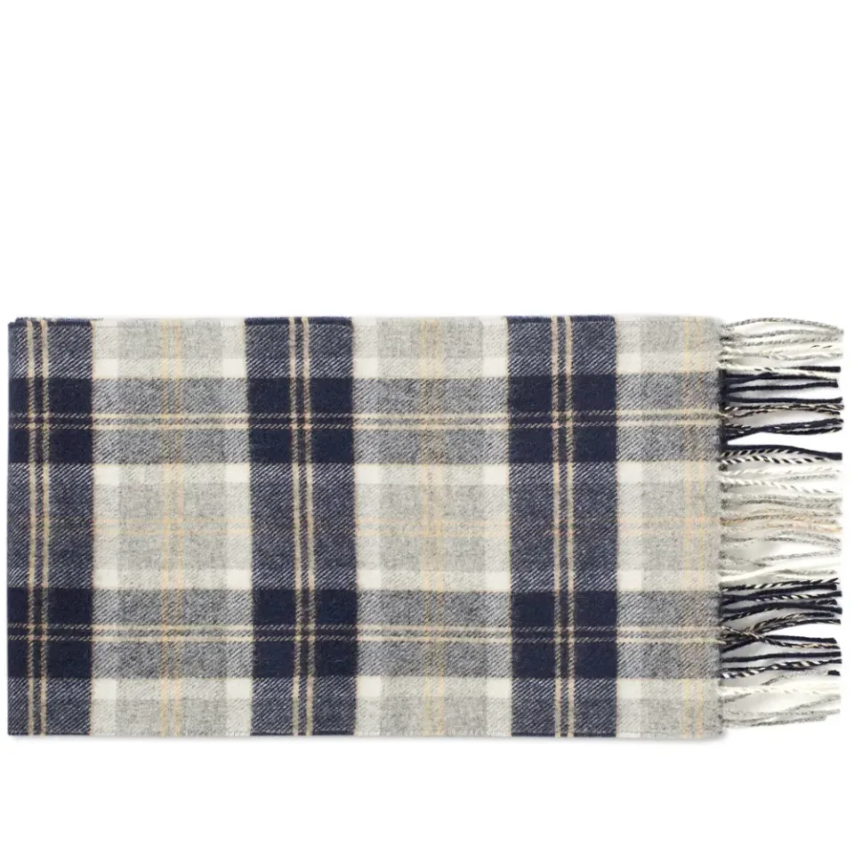 x Johnstons Check Scarf