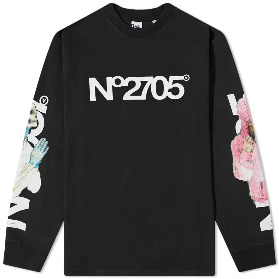 Aitor Throup's TheDSA Long Sleeve No.2705/3037 Sponsor T-Shirt