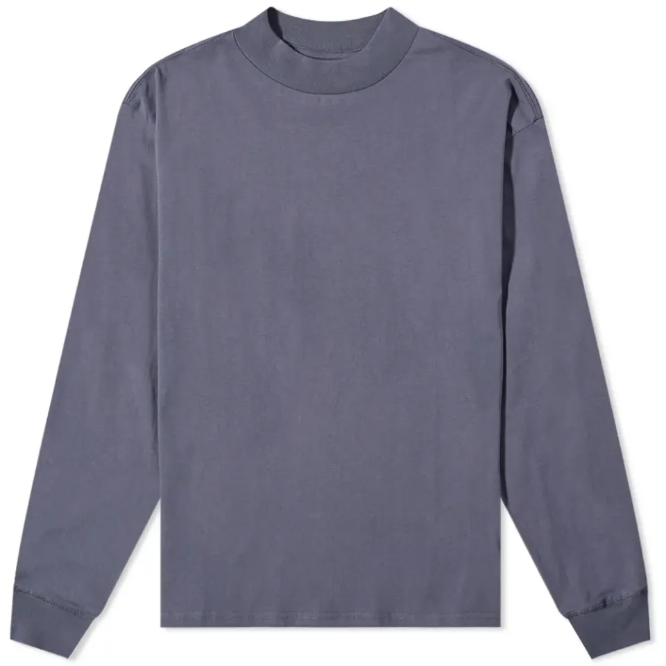 Long Sleeve Mock Neck T-Shirt