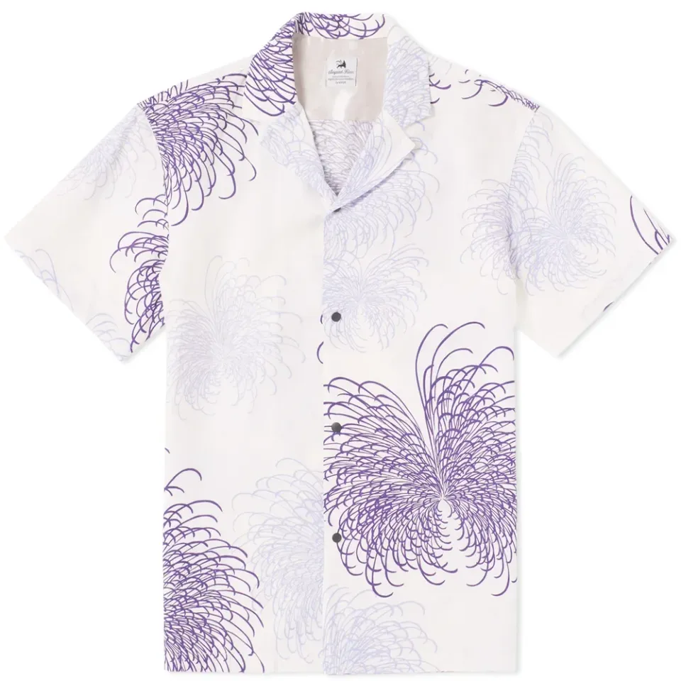 Sasquatchfabrix Fireworks Notched Collar Shirt