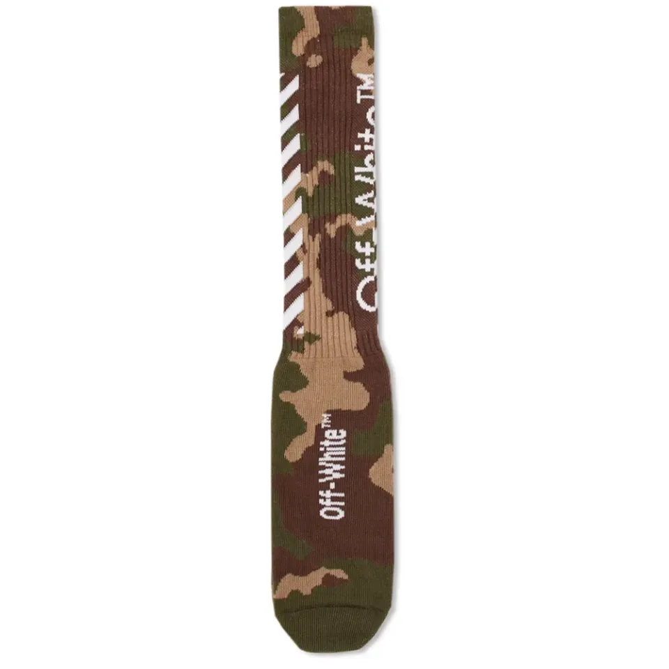 Diagonal Camo Socks