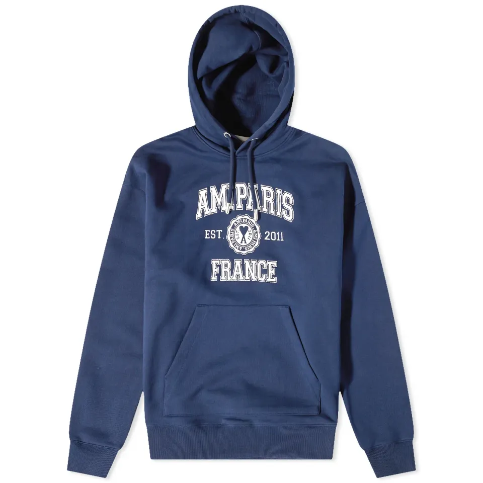Varsity Logo Popover Hoodie
