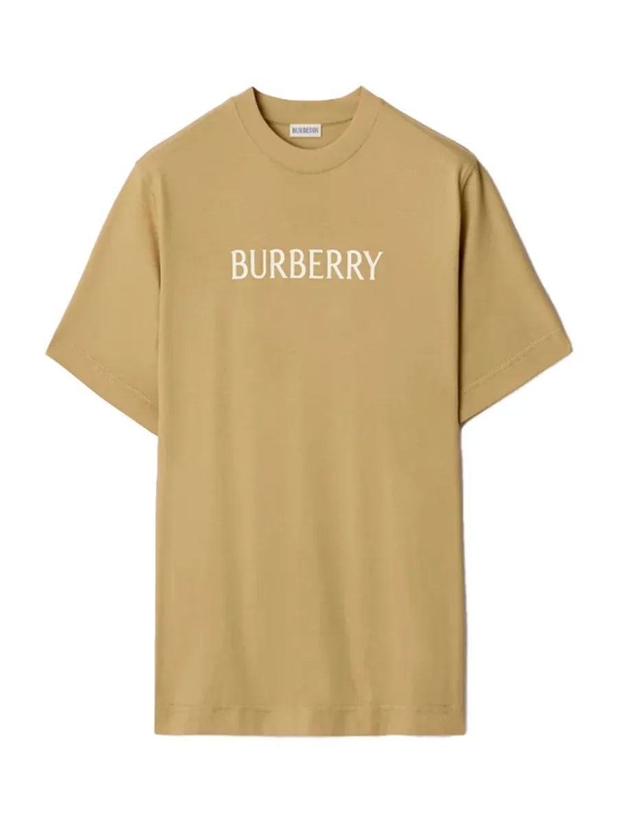 Men Seth Logo T-Shirt Flax