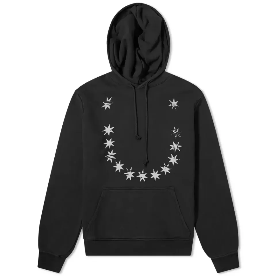 Star Print Hoody