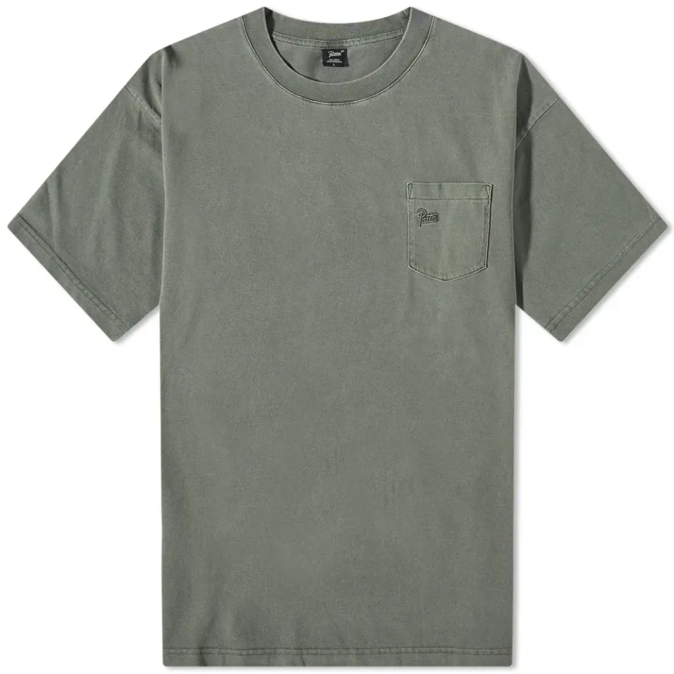 Washed Logo Pocket T-Shirt