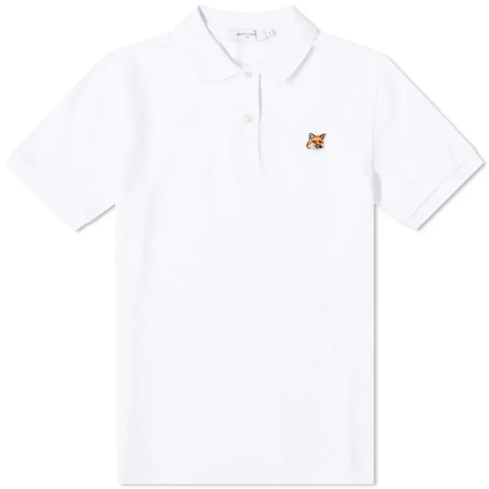 Maison Kitsuné Tricolor Fox Head Patch Classic Polo