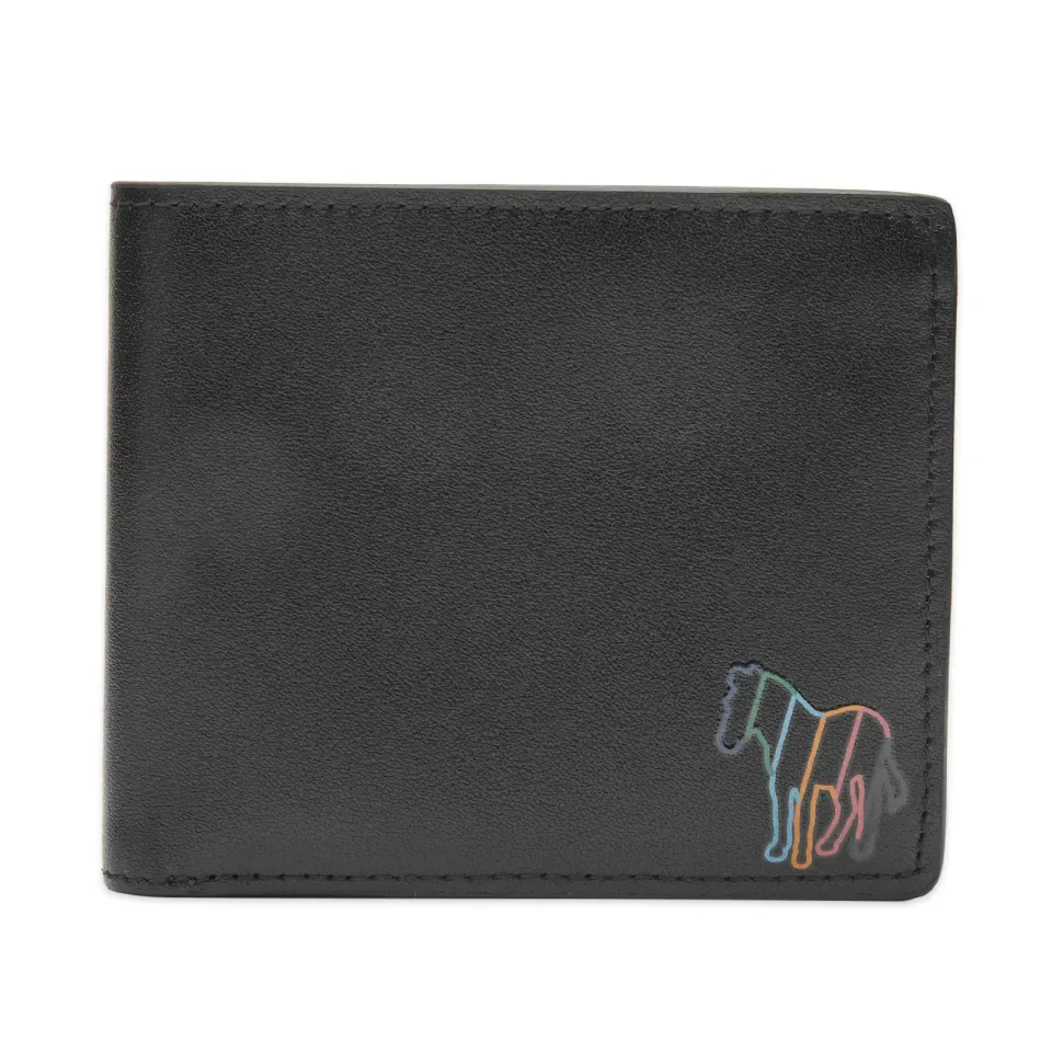 Zebra Bifold Leather Wallet