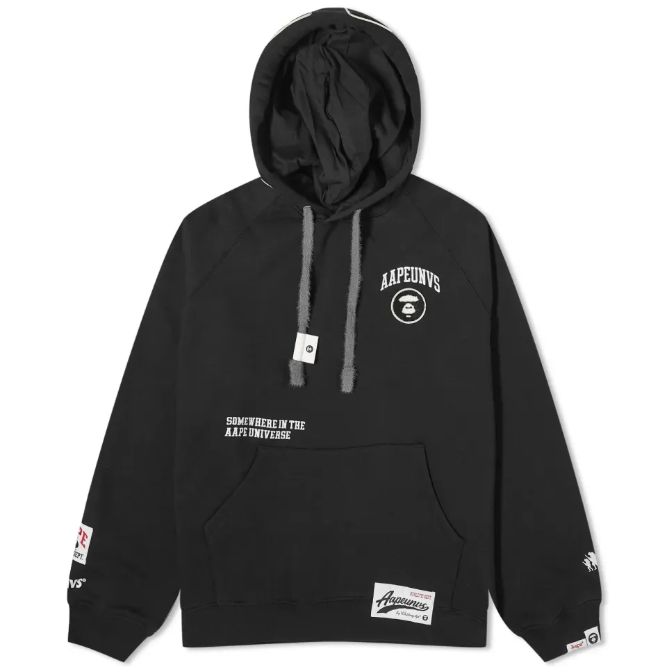 AAPE College Unvs Applique Hoodie