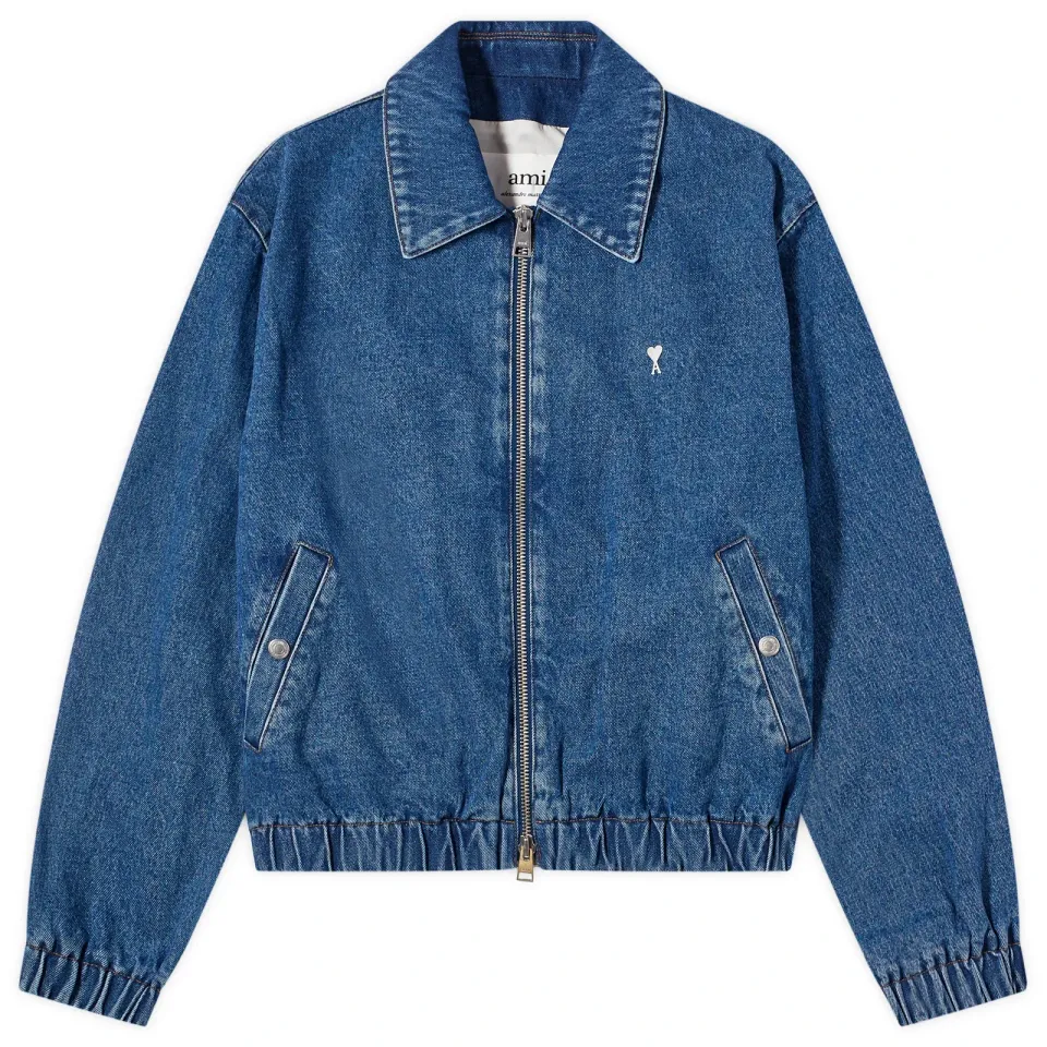 Stud Heart Denim Jacket