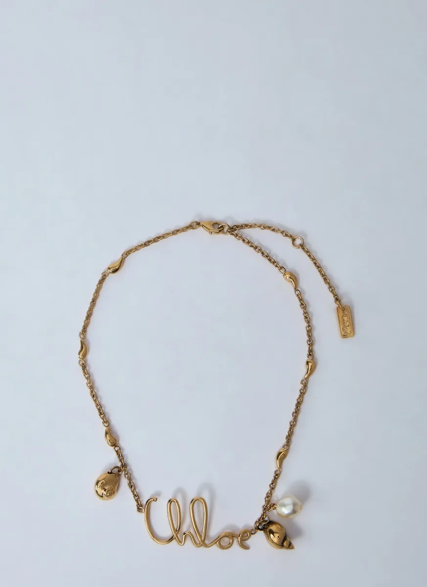 Logo Motif Necklace