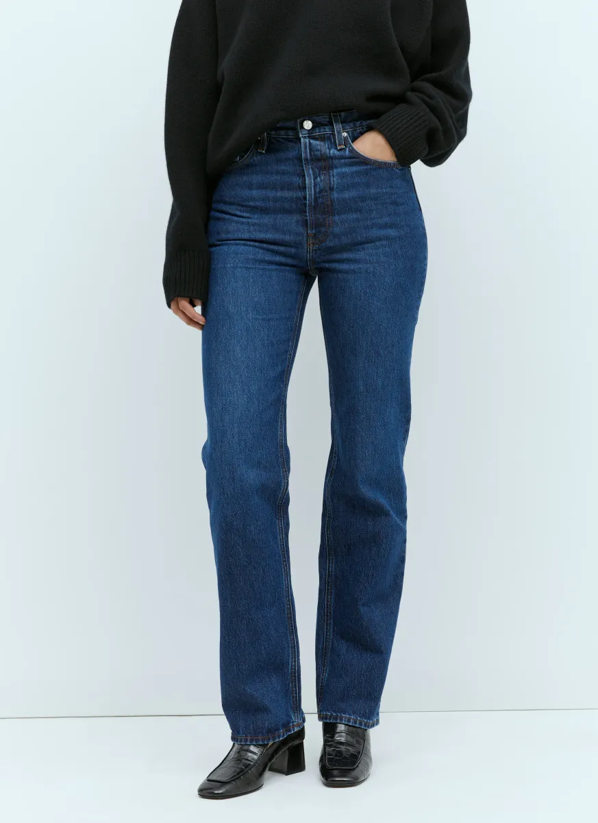 Classic Cut Denim Jeans