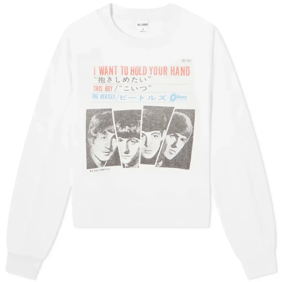 Classic Raglan Beatles Hold Your Hand Sweat