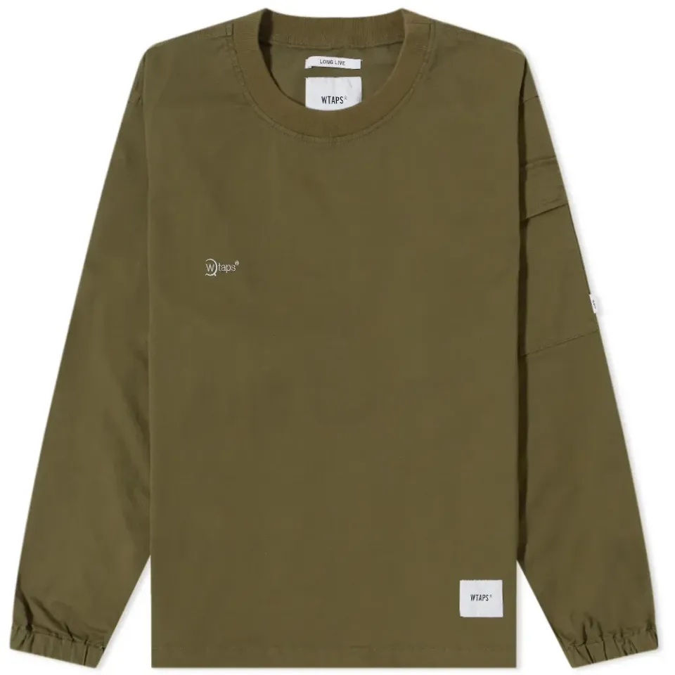 Smock Crew Neck Overshirt