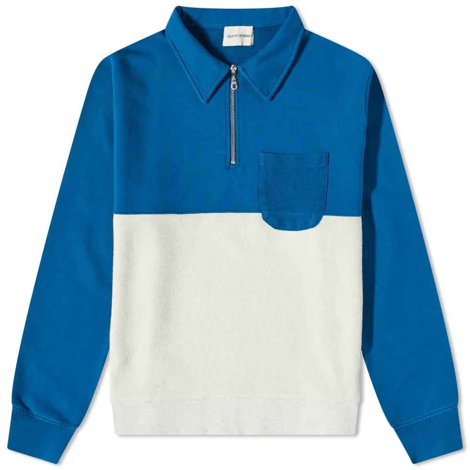 Reverse Quarter-zip Sweatshirt