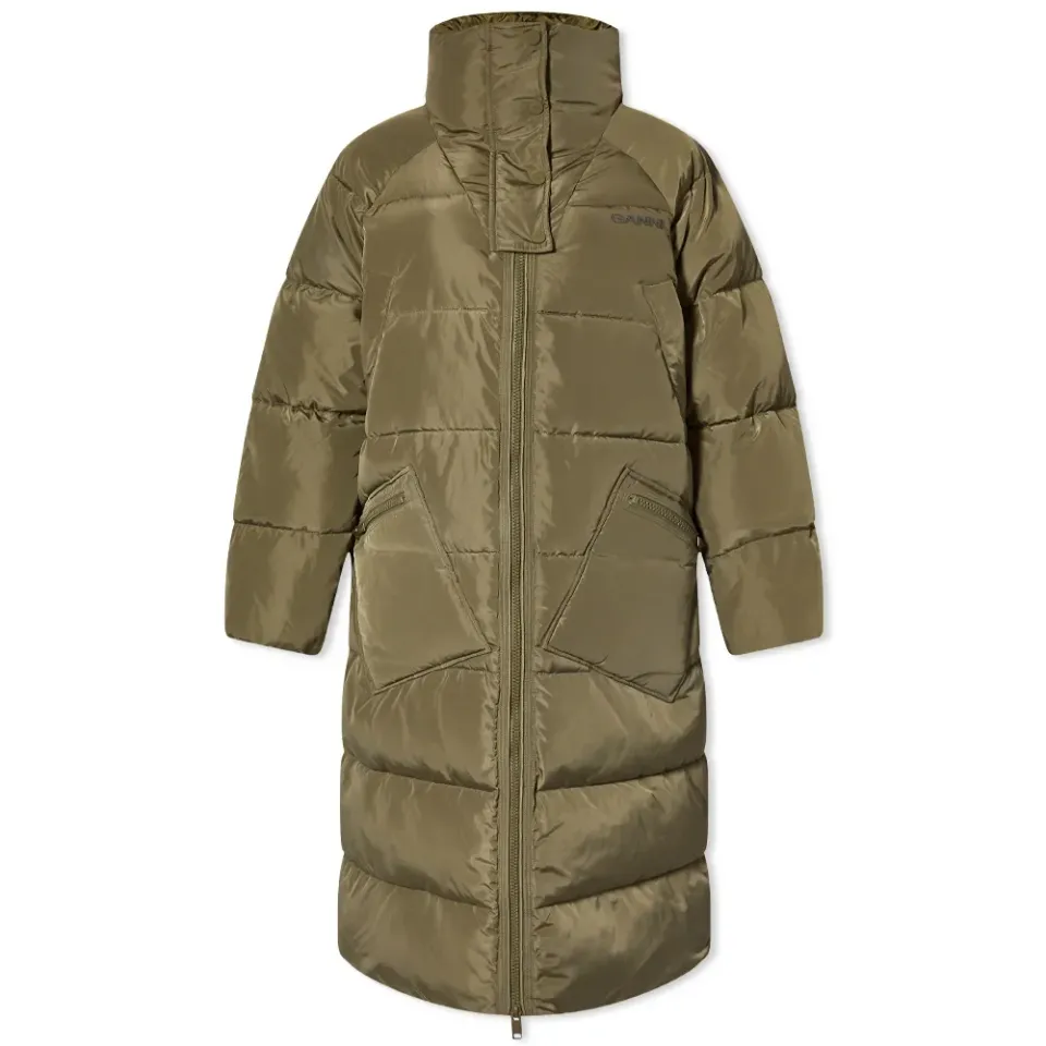 Longline Tech Puffer Jacket