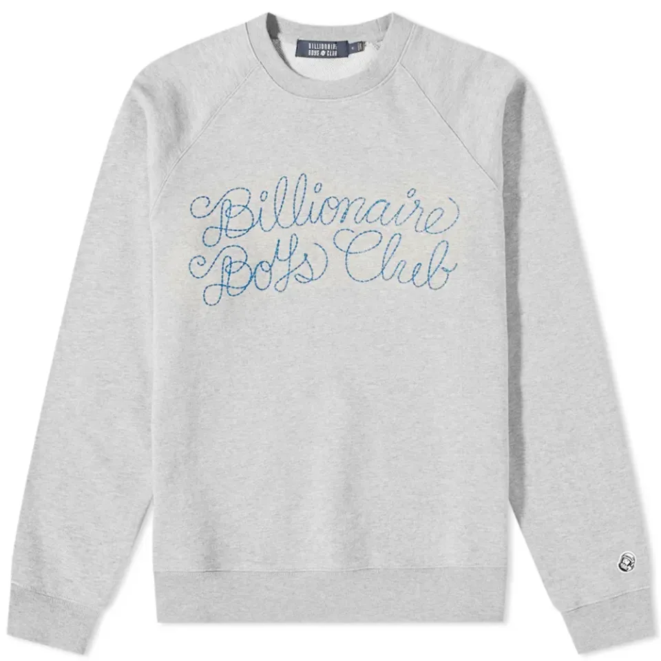 Glitter Rope Logo Crew Sweat