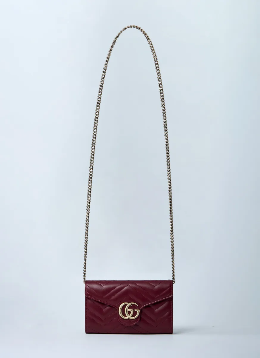GG Marmont Wallet On Chain