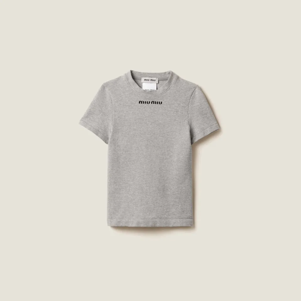 Seamless mélange T-shirt
