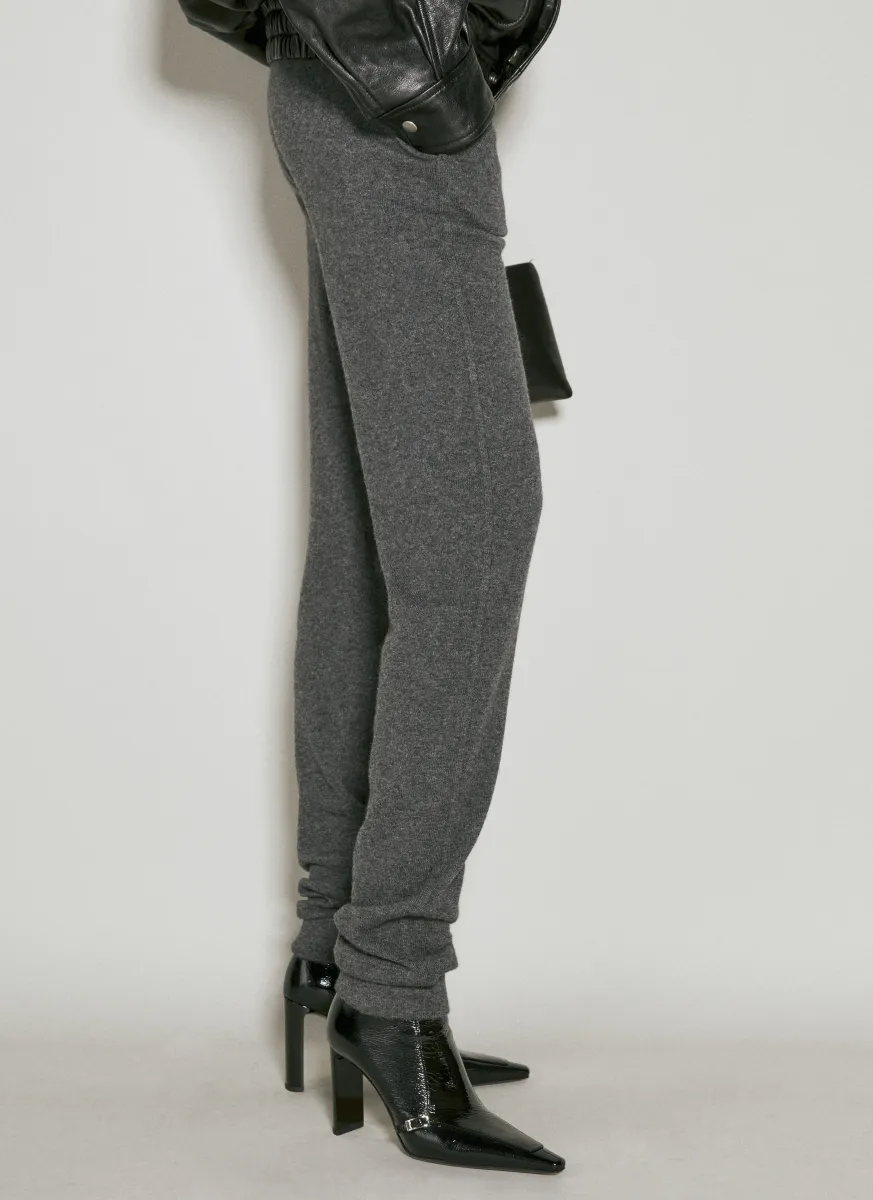 High-Rise Cashmere Leggings