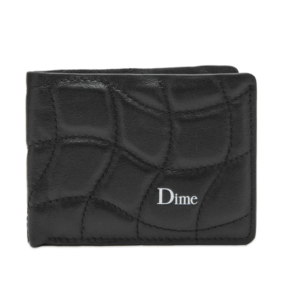 Quilted Leather Bifold Wallet