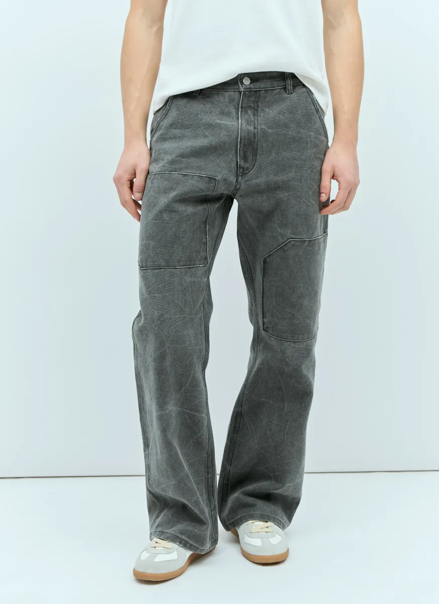 Patch Canvas Pants