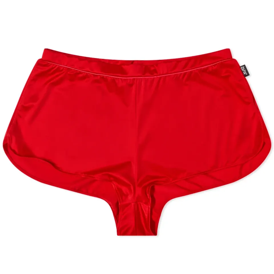 Stretch Satin Shorts