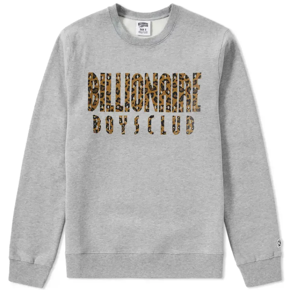 Straight Logo Reversible Crew Sweat