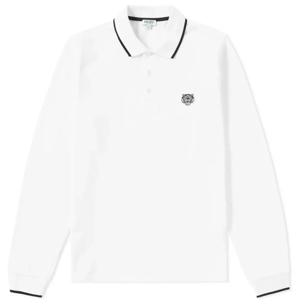 Long Sleeve Tiger Polo