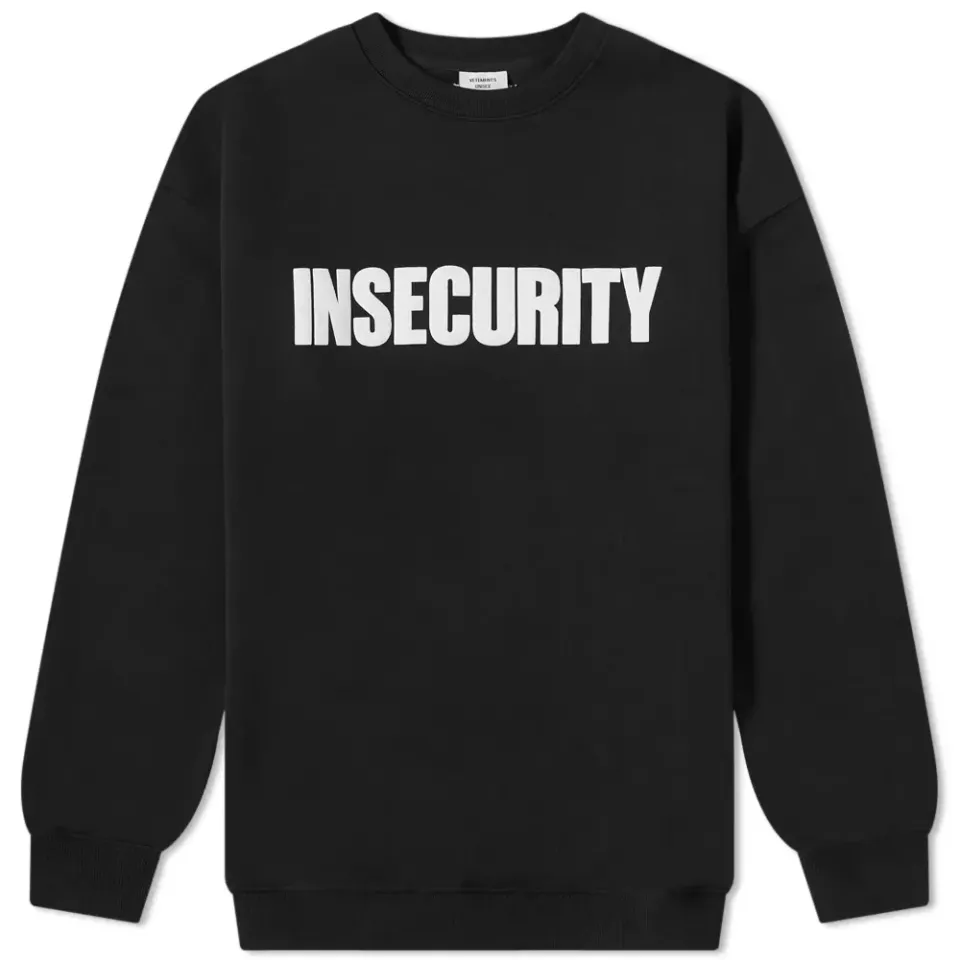 Oversize Insecurity Crew Sweat