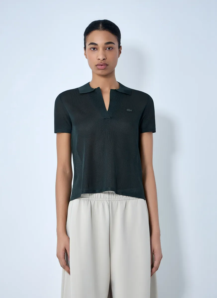 Knit Polo Shirt