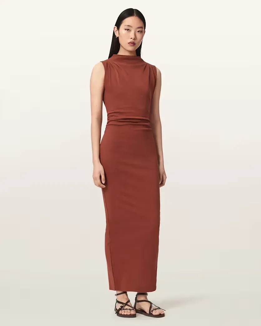 Katarina Cowl Neck Maxi Dress