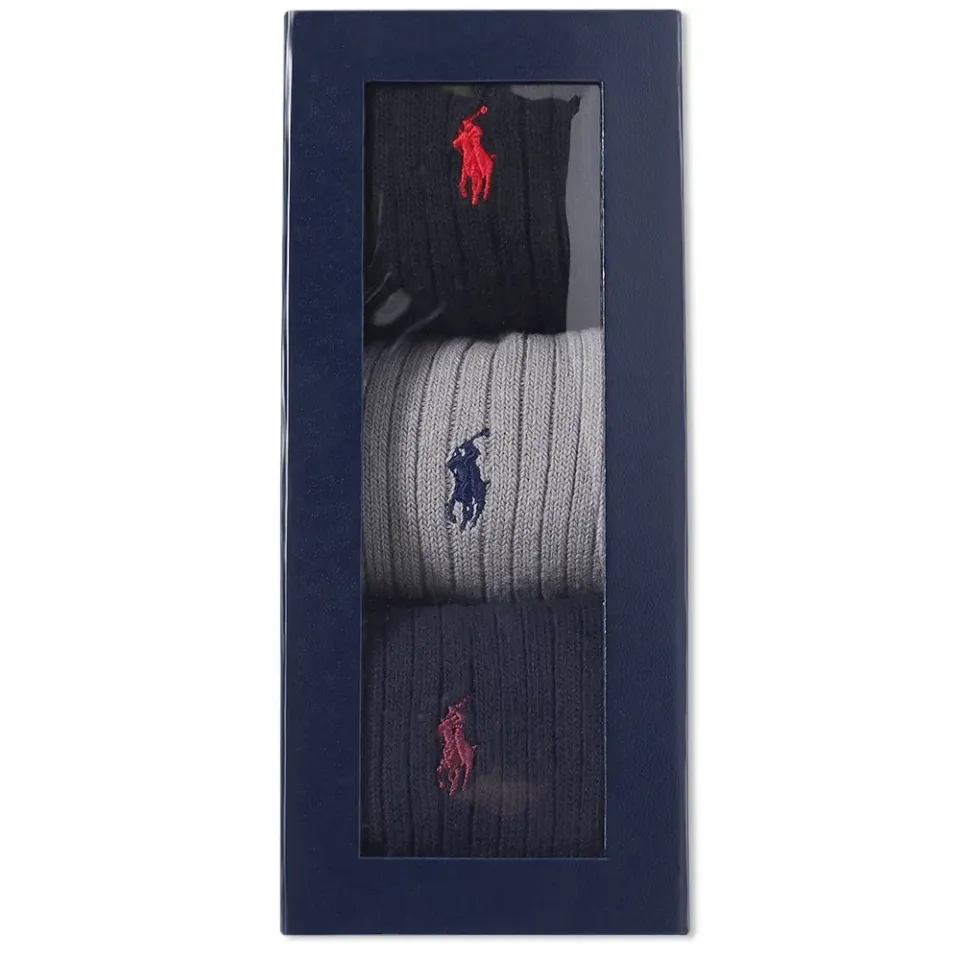 Classic Rib Sock - 3 Pack