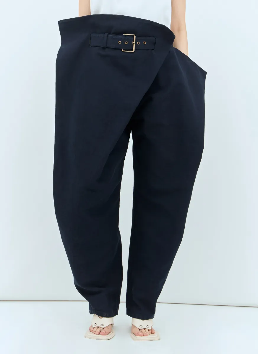 Fold-Over Pants