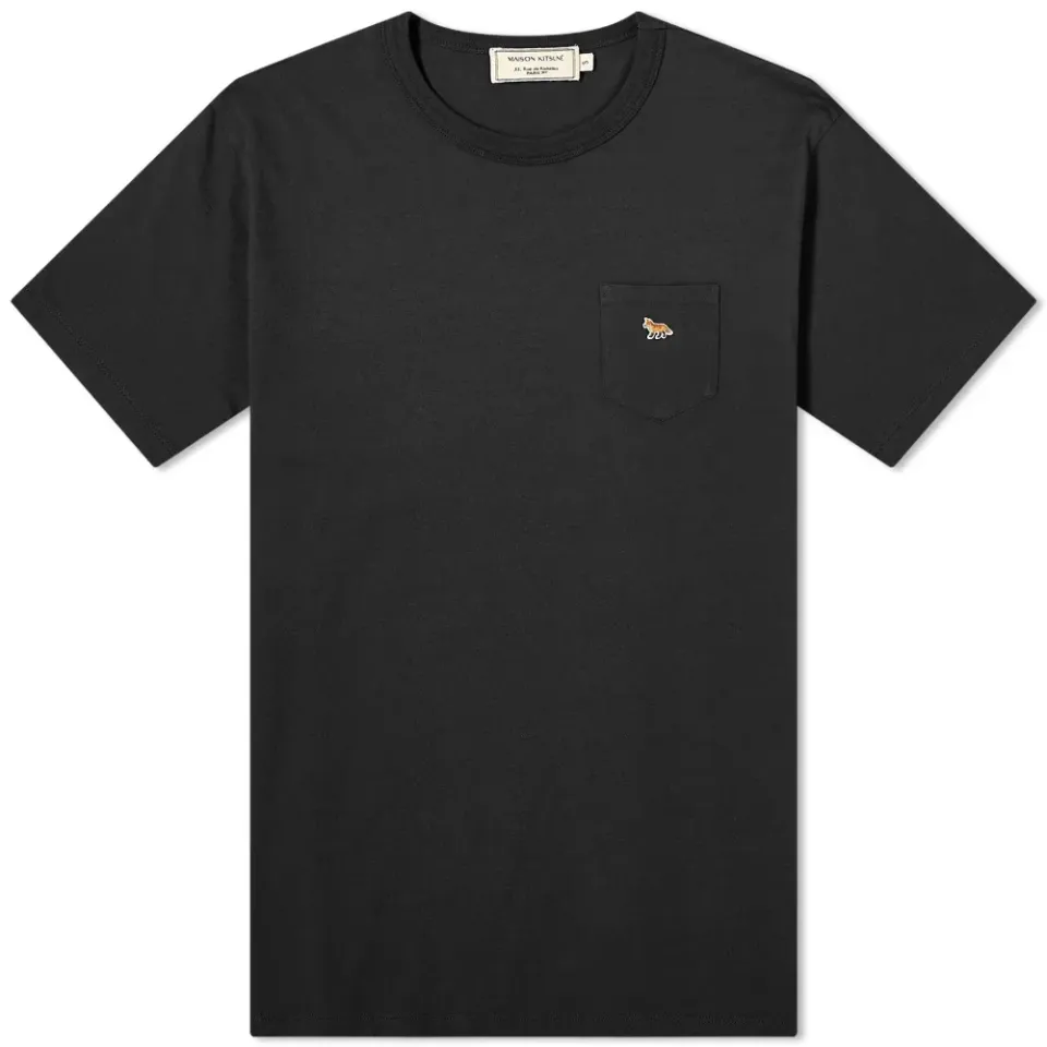 Maison Kitsuné Profile Fox Patch Pocket T-Shirt