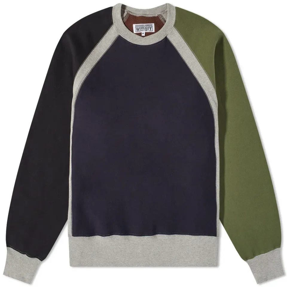 Combo Raglan Crew Sweat