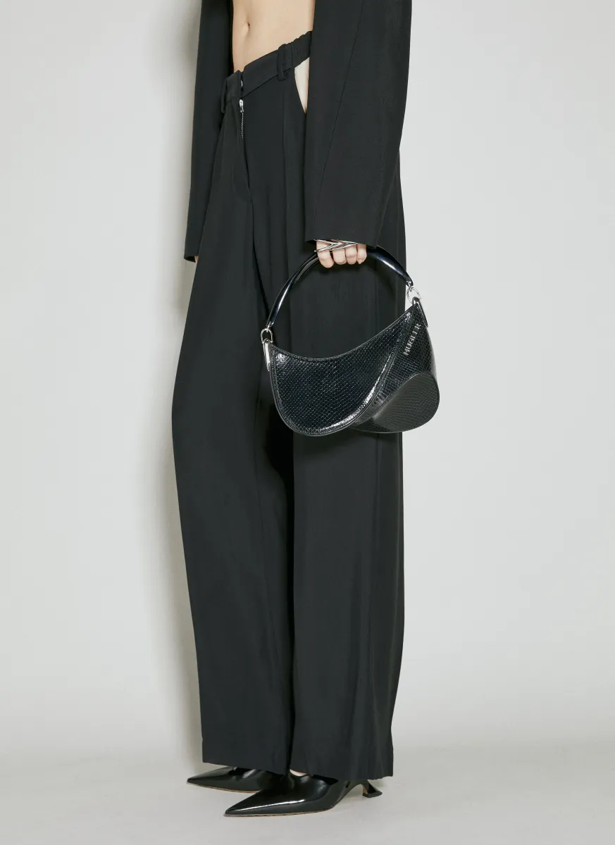 Small Spiral Curve Shoulder Bag