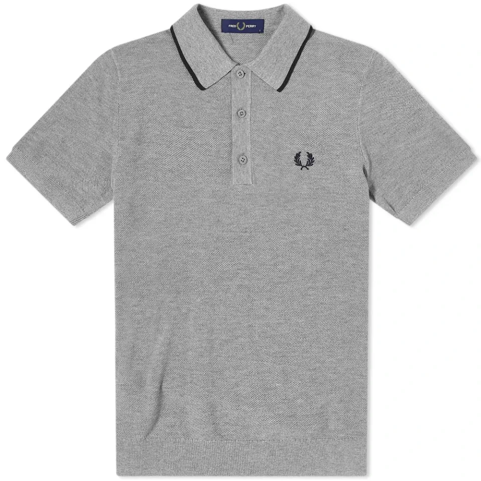Tipped Knitted Polo
