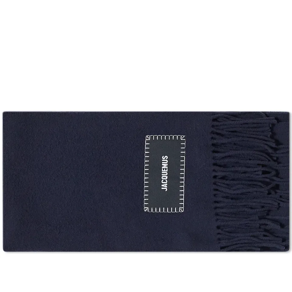 Wool Logo Scarf