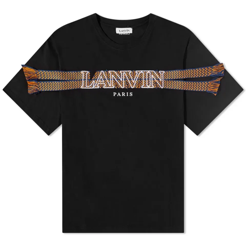 Curb Embroidered Lace T-Shirt
