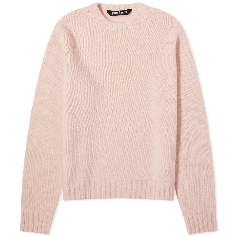 Back Logo Crew Knit