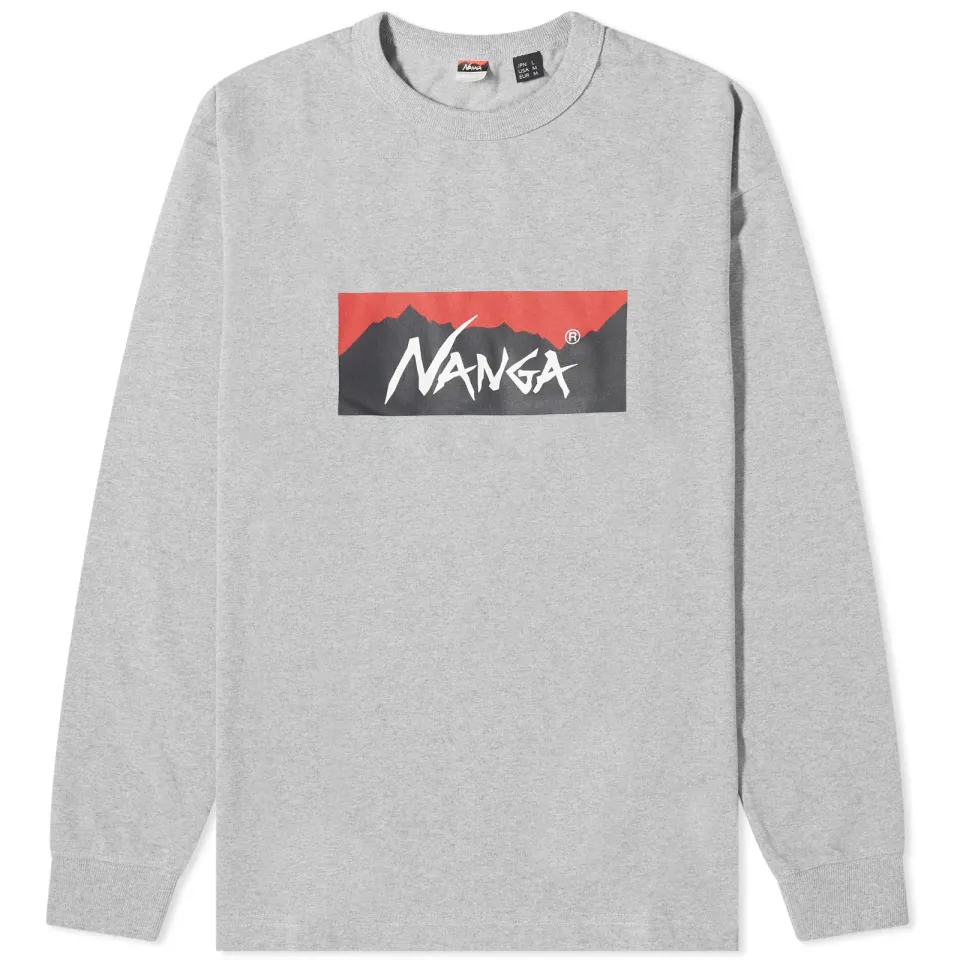 Long Sleeve Eco Hybrid Box Logo T-Shirt