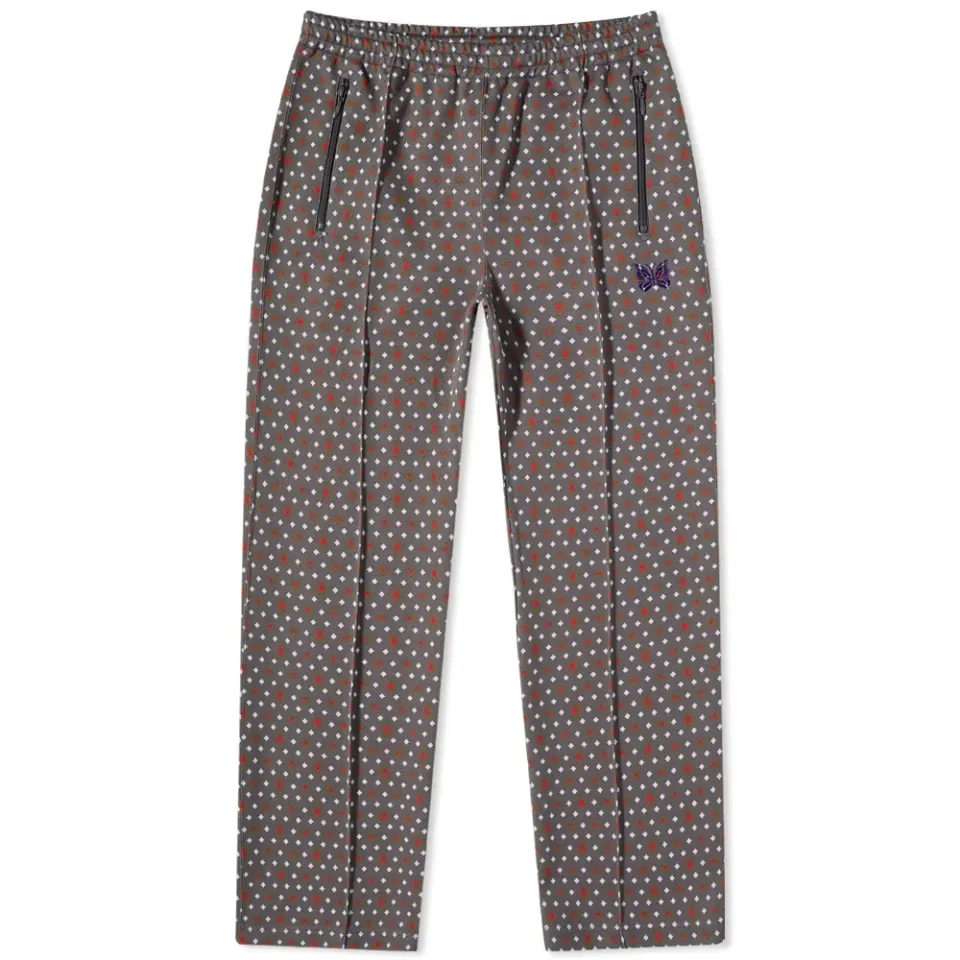 Poly Jacquard Track Pant