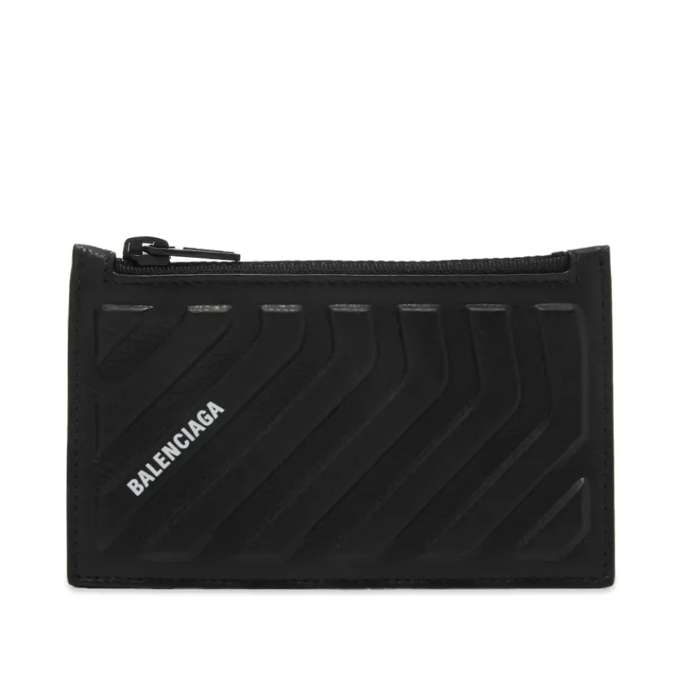 Car Zip Leather Card Holder