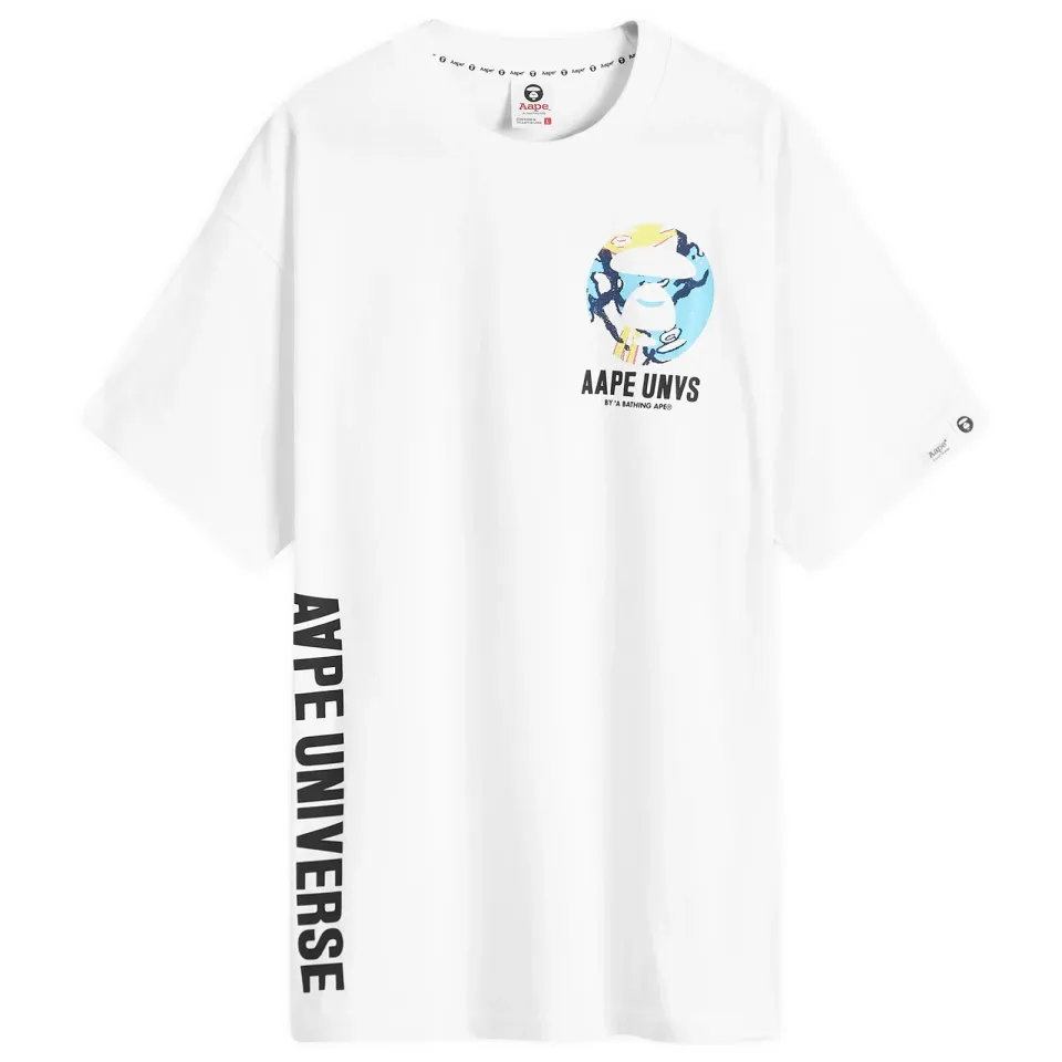 AAPE Graffiti Back Stamp T-Shirt