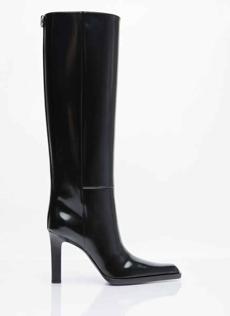 Nina High Leather Boots