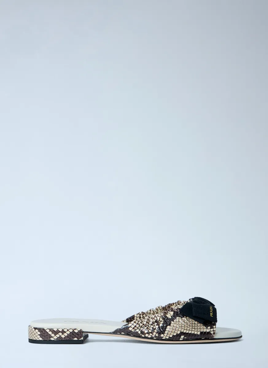 Textured Slide Sandals