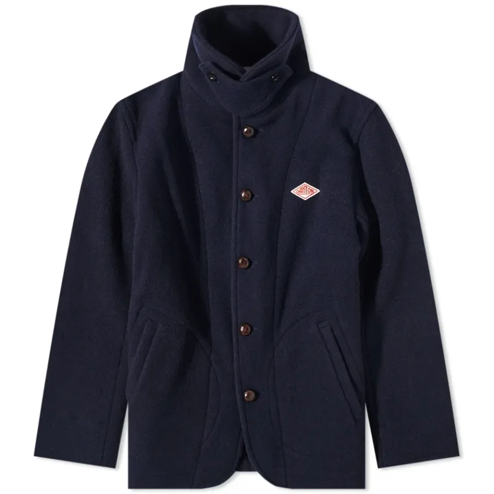 Round Collared Wool Jacket