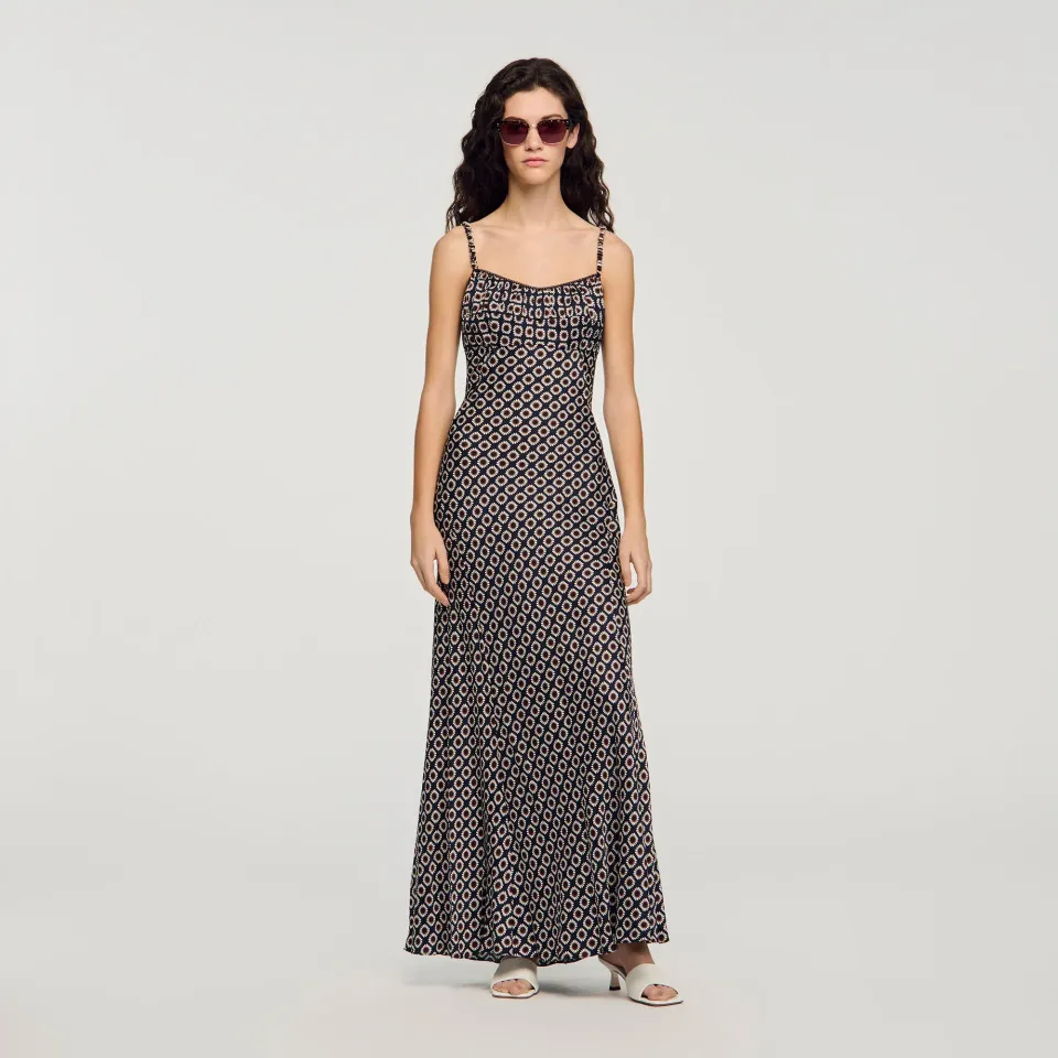 Floral slip maxi dress