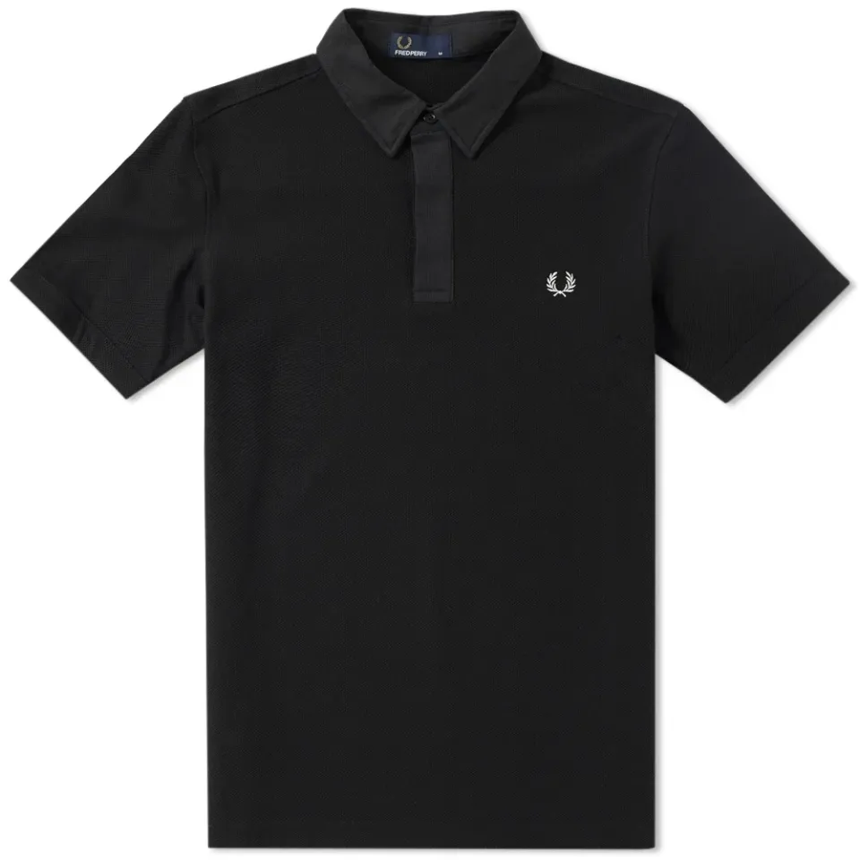 Fred Perry Waffle Collar Pique Polo