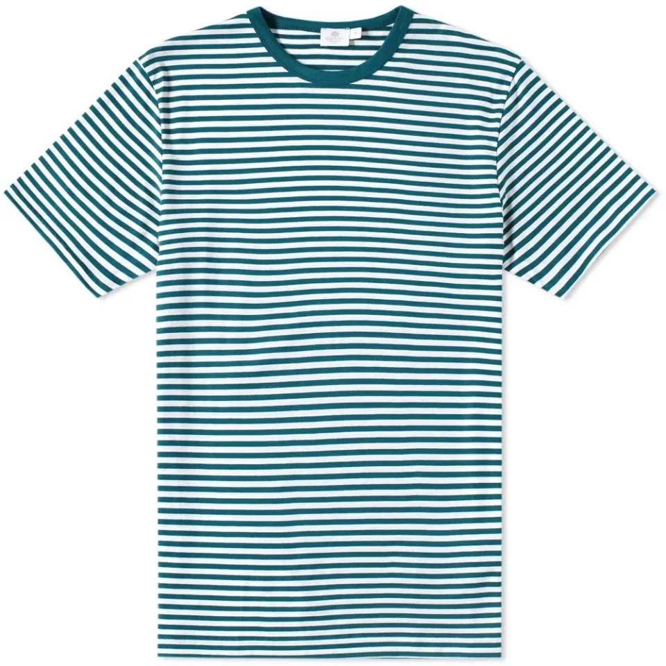 English Stripe Crew Neck Tee